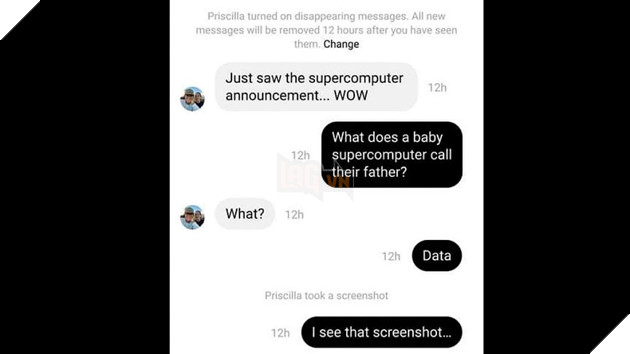 Messenger đã cập nhật tính năng thông báo khi chụp ảnh màn hình trong cuộc trò chuyện 2