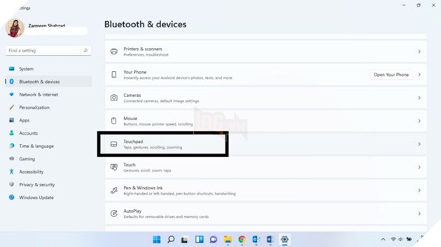 Cách tắt tính năng Tap to Click trên laptop Windows 11 4
