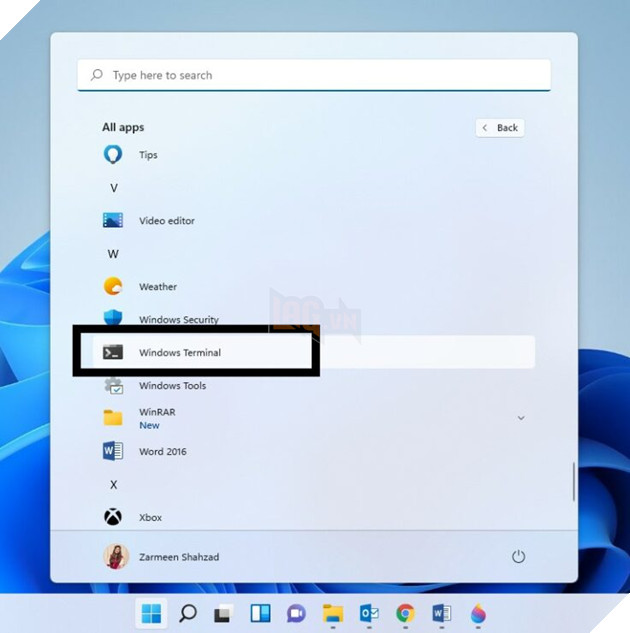 Hãy thử những cách dưới đây và chọn ra cách dễ dàng để mở Windows Terminal trên Windows 11 5