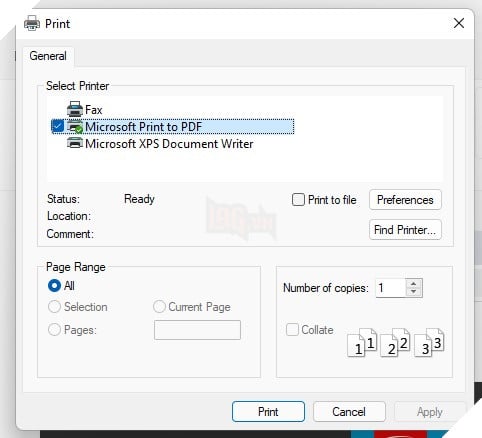 Cách lưu ảnh chụp màn hình dưới dạng PDF trên Windows 11 3