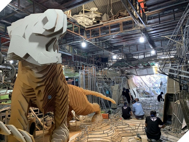 Tổng hợp hình những con hổ trang trí năm Nhâm Dần 2022 đẹp nhất từ mọi miền đất nước 3