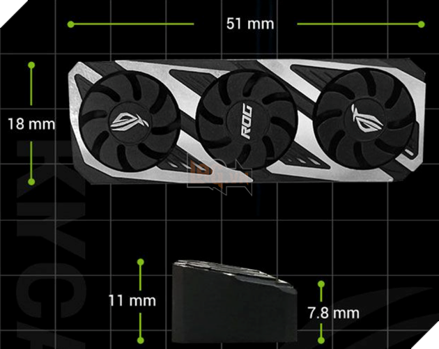 Asus ROG biến phím Shift thành Keycap GPU với quạt quay 4