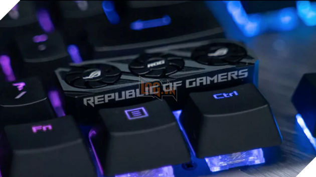 Asus ROG biến phím Shift thành Keycap GPU với quạt quay