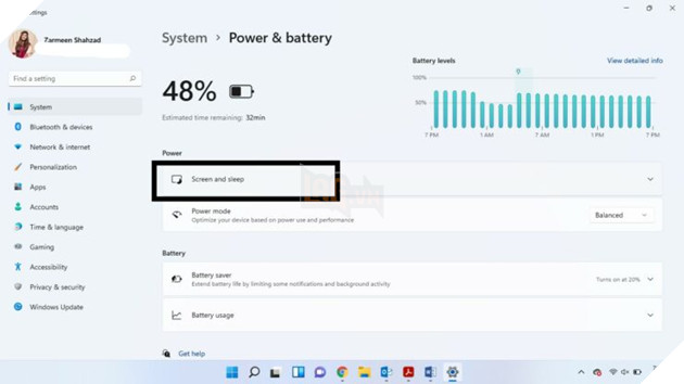 Cách thay đổi thời gian chờ Lock Screen trên Windows 11 4