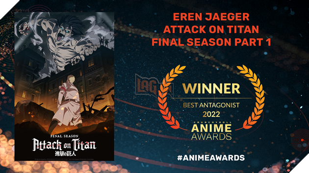 Tổng hợp kết quả giải thưởng Anime Awards năm 2022: Danh hiệu cao nhất gọi tên Attack On Titan! 5