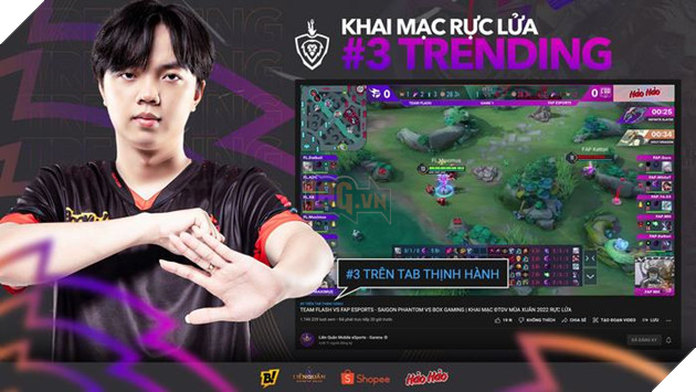 Team Flash và Saigon Phantom thị uy sức mạnh từ trận khai mạc Đấu trường Danh vọng Mùa xuân 2022 4