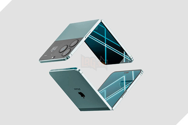 Ý tưởng iPhone Air độc đáo có thể gập lại hình vỏ sò với thiết kế siêu mỏng 4