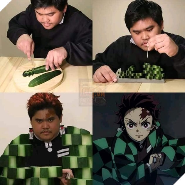 Tổng hợp những bộ cosplay Kimetsu no Yaiba siêu hài hước từ Thánh Cosplay giá rẻ 14