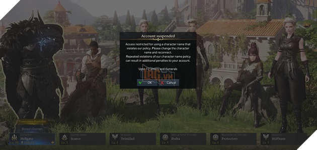 Game thủ Lost Ark bất ngờ bị chặn tài khoản 1 ngày chỉ vì đặt tên Hellgate 3