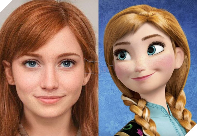 Nhan sắc của các nhân vật Disney ngoài đời thực sẽ ra sao? Phần 1  2
