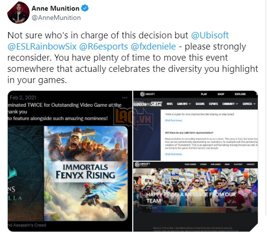 Ubisoft hứng chịu làn sóng chỉ trích khi quyết định tổ chức giải đấu Rainbow Six ở Ả Rập 4