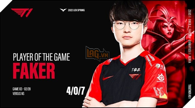 LMHT: Faker chia sẽ nguyên do để thua ván 2 trước NS là vì cả đội quá tham tranh điểm MVP