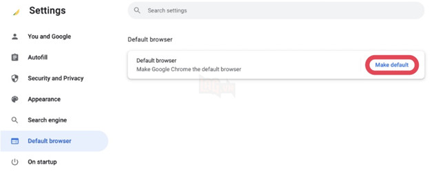 Cách đặt Google Chrome làm trình duyệt mặc định trên máy Mac 4