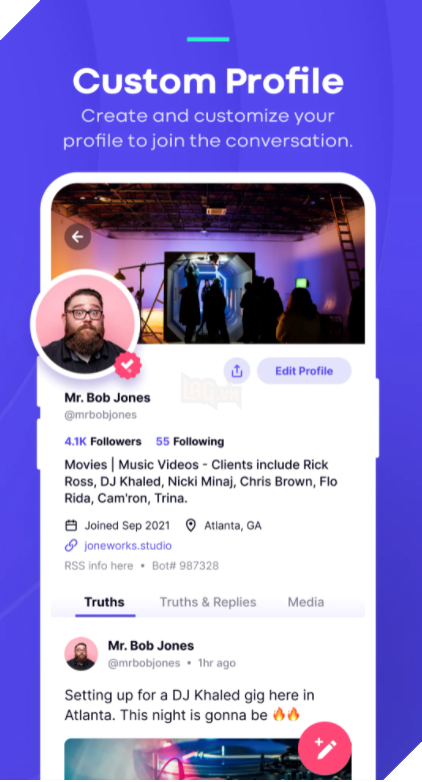 Ứng dụng mạng xã hội mới của Cựu Tổng thống Trump được ra mắt trên iOS 2