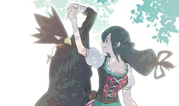 Tokoyami Fumikagex  Asui Tsuyu