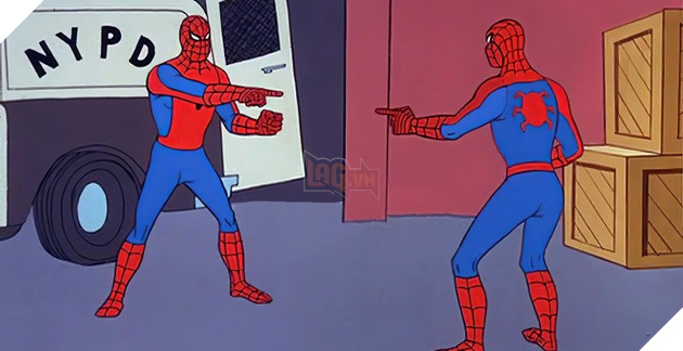  HOT Meme huyền thoại của Spider-Man đã được tái hiện  3