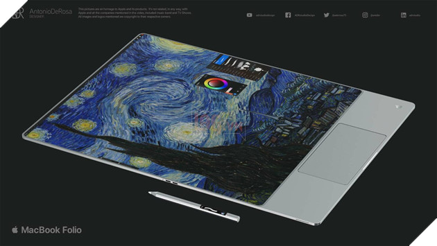 Concept về sản phẩm iPad lai MacBook màn hình 20 inch có thể gập lại sẽ trông như thế nào? 5