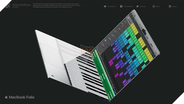 Concept về sản phẩm iPad lai MacBook màn hình 20 inch có thể gập lại sẽ trông như thế nào? 6