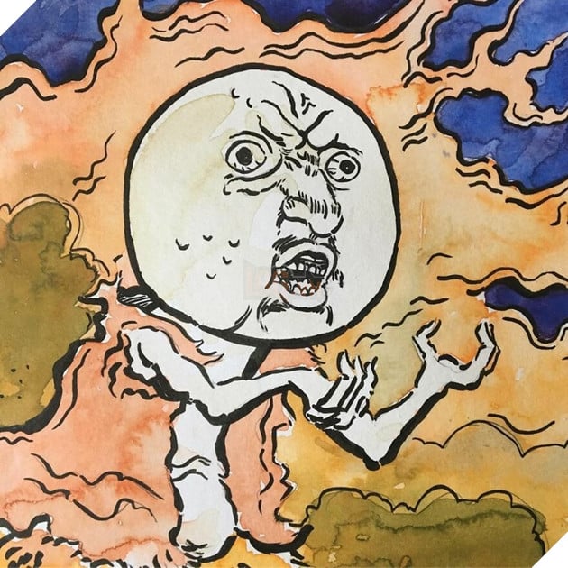 Sẽ như thế nào khi những meme nổi tiếng được vẽ lại theo phong cách nghệ thuật Nhật Bản 11