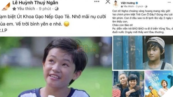  SHOCK Sao nhí Gạo nếp gạo tẻ qua đời do đuối nước ở Vũng Tàu 5