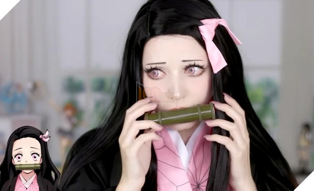 Chiêm ngưỡng bộ cosplay Nezuko đẹp đến nỗi cả Youtube gần như nổ tung 3