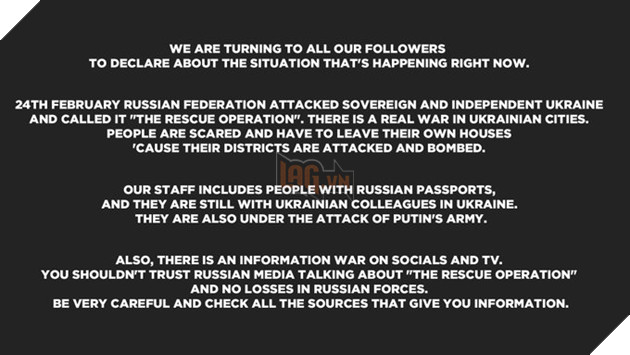 Hellraiser đình chỉ các hoạt động của mình vì tình hình căng thẳng