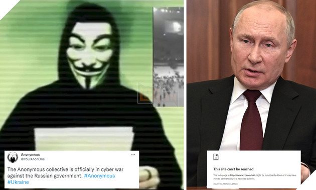 Nhóm hacker Anonymous xâm nhập và làm rò rỉ trang web nghiên cứu vệ tinh của Nga 2