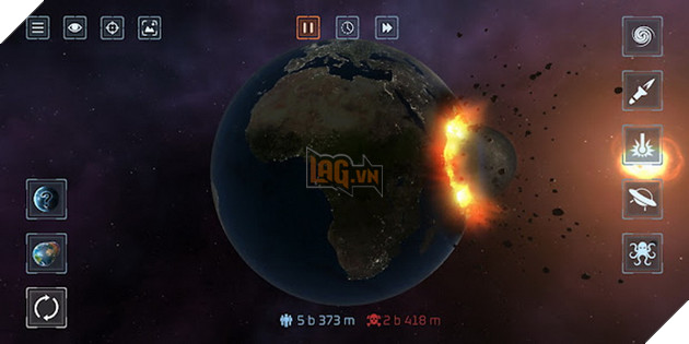 Solar Smash – Tựa game đập phá hành tinh giải trí thỏa sức tưởng tượng của bạn