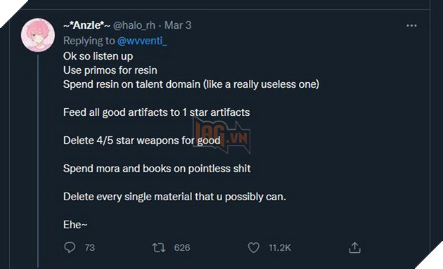 Genshin Impact: Bị bạn gái cắm sừng, cả cộng đồng hướng dẫn 7749 cách phá acc trả thù 4