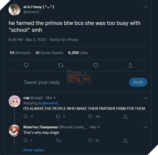 Genshin Impact: Bị bạn gái cắm sừng, cả cộng đồng hướng dẫn 7749 cách phá acc trả thù 3