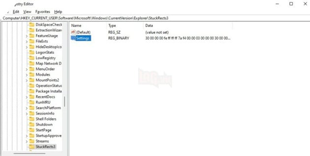 Cách di chuyển thanh taskbar lên đầu màn hình trong Windows 11 4