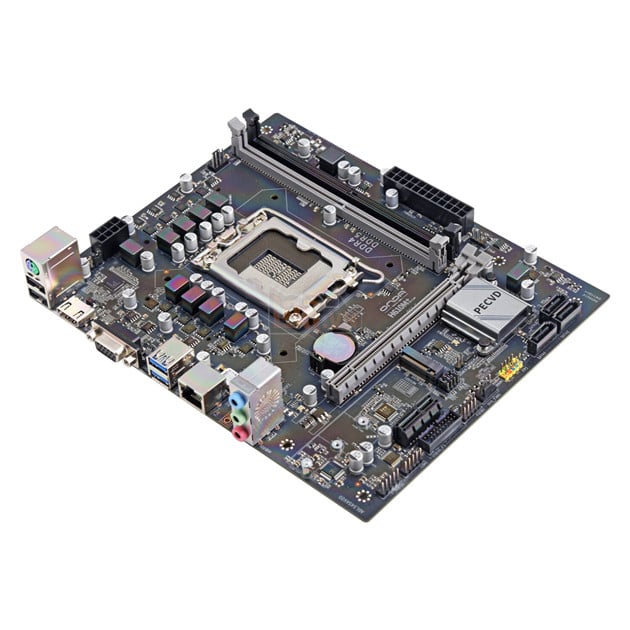 Bo mạch chủ ONDA H610M + mới đến từ Trung Quốc hỗ trợ cả bộ nhớ DDR4 và DDR5 4
