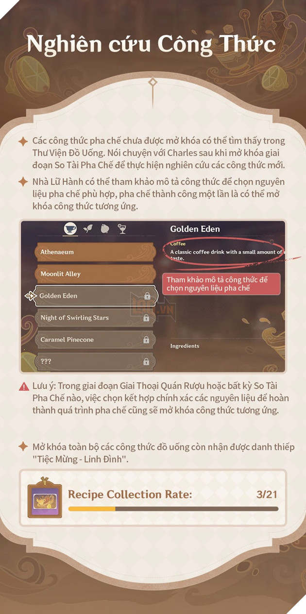 Genshin Impact: Hướng dẫn chi tiết sự kiện Một Ngụm Mộng Mơ mới ra mắt tại phiên bản 2.5 5
