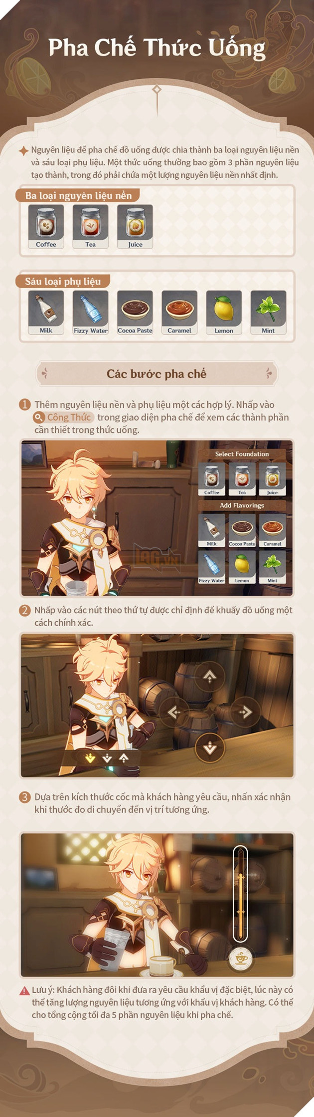 Genshin Impact: Hướng dẫn chi tiết sự kiện Một Ngụm Mộng Mơ mới ra mắt tại phiên bản 2.5 2