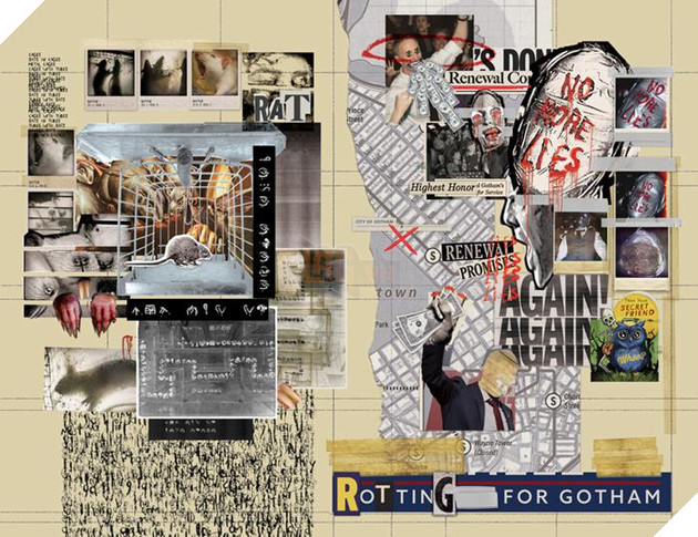 Tổng hợp toàn bộ những bức ảnh vạch ra kế hoạch của Riddler trong The Batman 3