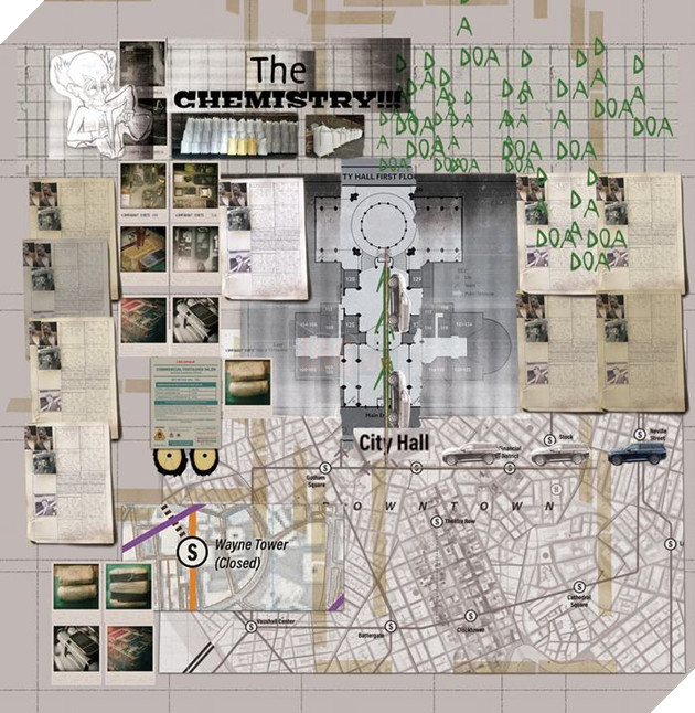 Tổng hợp toàn bộ những bức ảnh vạch ra kế hoạch của Riddler trong The Batman 4