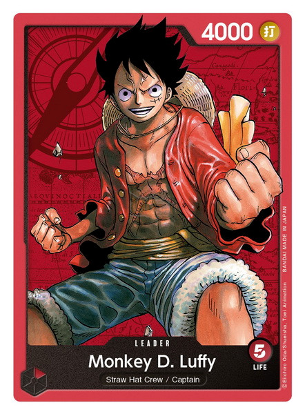 Game bài One Piece chính thức ra mắt vào tháng 7 năm 2022 với lối chơi tương tự như Yugioh và Magic the Gathering 2