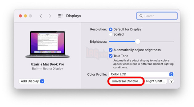 Cách bật và sử dụng Universal Control trên iPad, Mac 3