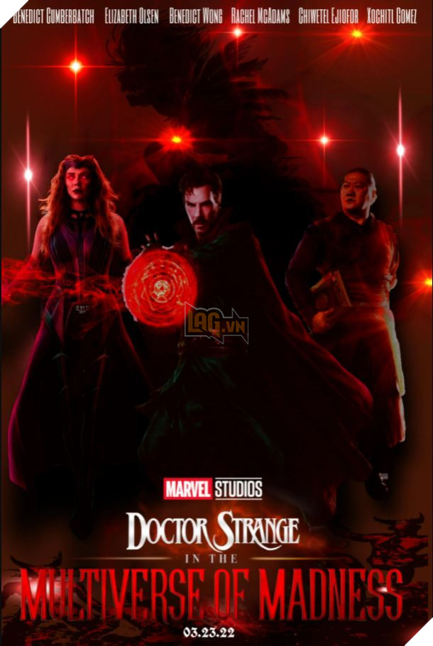 Poster Doctor Strange In The Multiverse Of Madness - Bộ truyện do người hâm mộ tạo ra trông đẹp hơn bộ 4 gốc