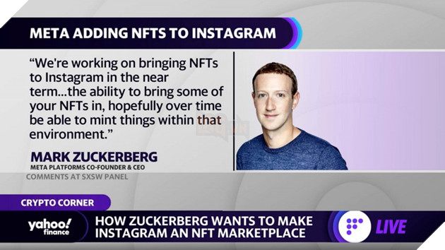 Meta chuẩn bị sẵn sàng tích hợp NFT lên mạng xã hội Instagram trong thời gian tới 3