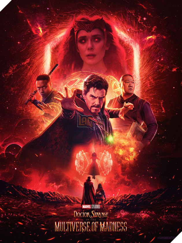 Loạt poster-fanmade của Doctor Strange trong Đa vũ trụ của Điên cuồng đẹp hơn phần 7 gốc.
