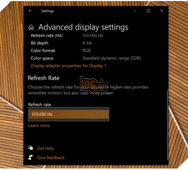 Cách thay đổi và tăng tần số quét màn hình của bạn trong Windows 4