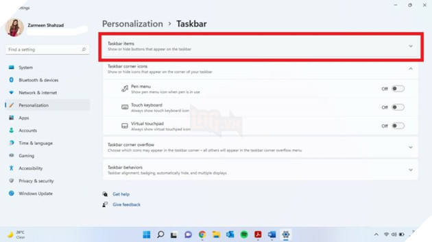 Cách ẩn widget thời tiết trên Windows 11 3