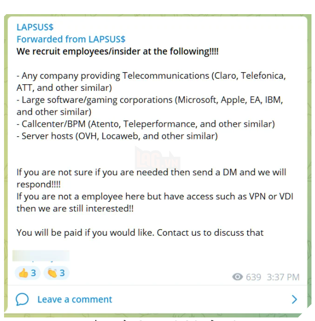 Nhóm hacker Lapsus $ tiếp tục tấn công và rò rỉ 37GB mã nguồn Microsoft 4