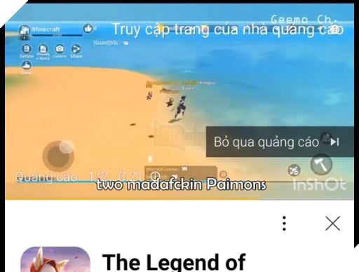 Không những copy game trắng trợn, The Legend Of Neverland còn mượn luôn video tự hủy làm quảng cáo 3