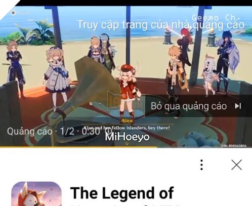 Không những copy game trắng trợn, The Legend Of Neverland còn mượn luôn video tự hủy làm quảng cáo 2