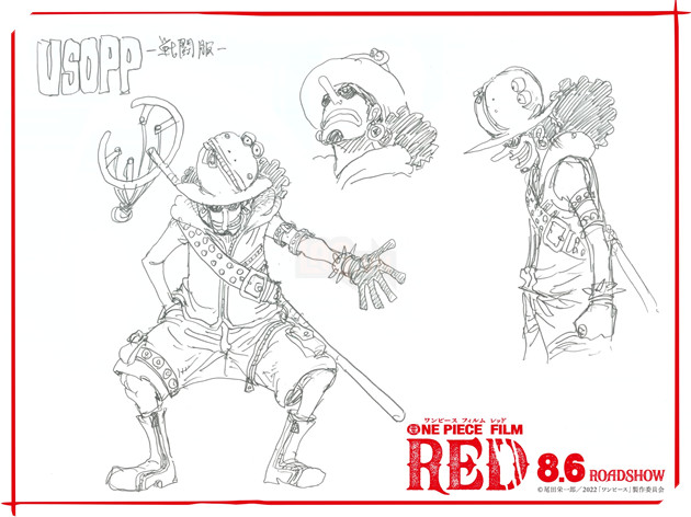 one piece film red