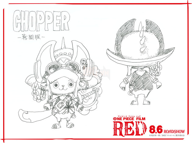 one piece film red