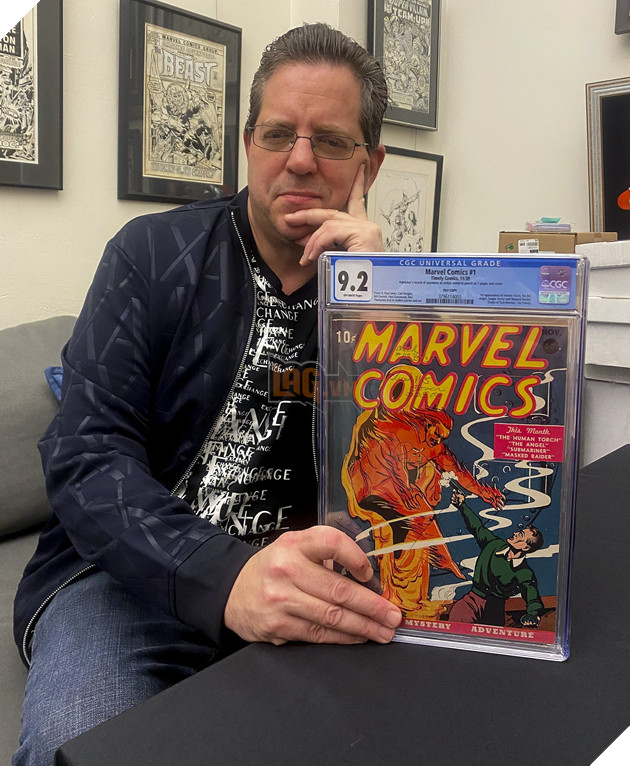 Cuốn truyện tranh đầu tiên của Marvel Comics được bán với giá hàng triệu đô la cao ngất ngưởng.