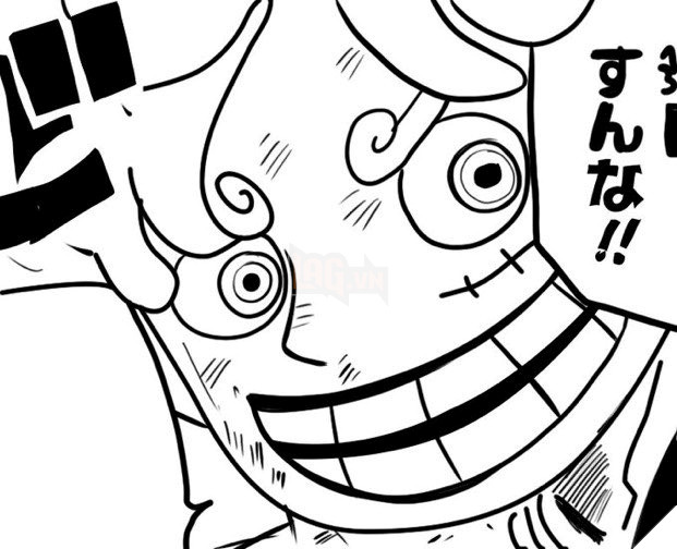 Decal Trang Trí Tường Tranh Anime One Piece Monkey D. Luffy mẫu 8 (60 x 76